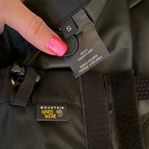 Moutain Hardwear Gaiters Small Black Never Used E3 - Picture 6 of 8